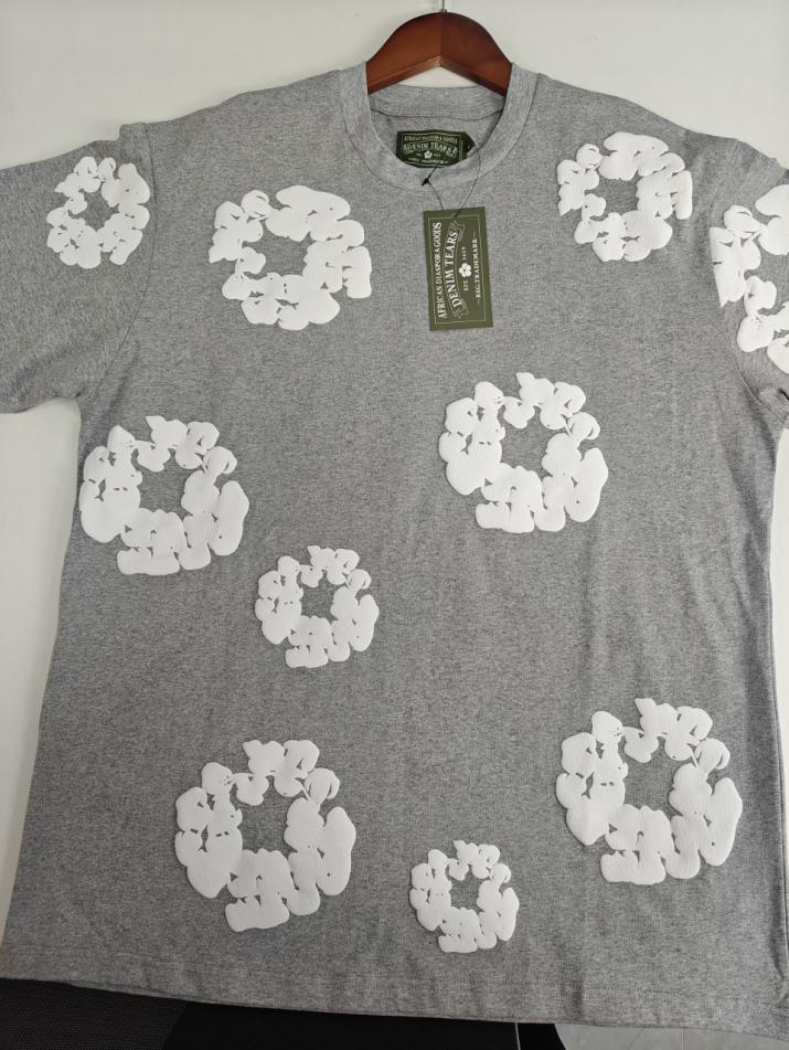 Denim Tears T-Shirts/ T-Shirts Rhinestone