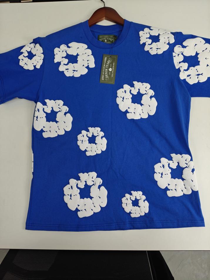 Denim Tears T-Shirts/ T-Shirts Rhinestone