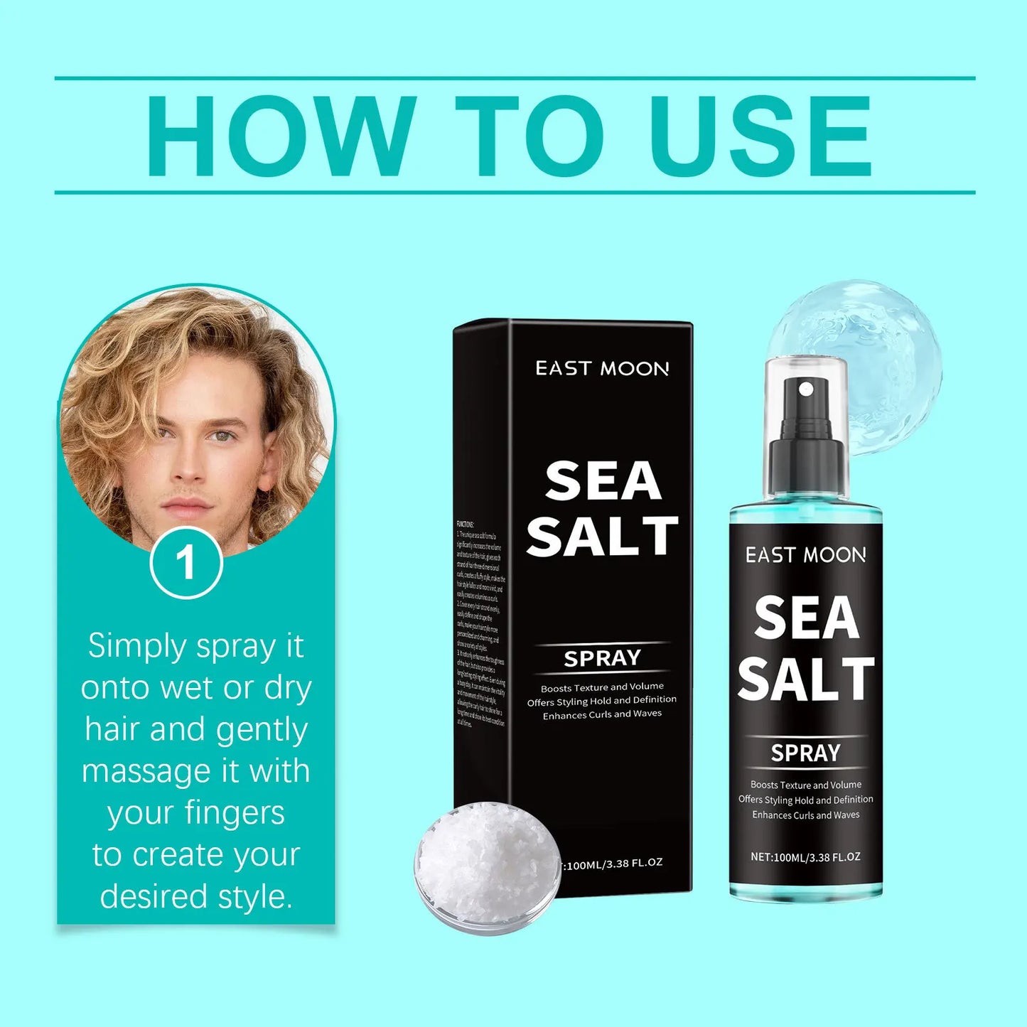 Volume Hair Seasalt Spray