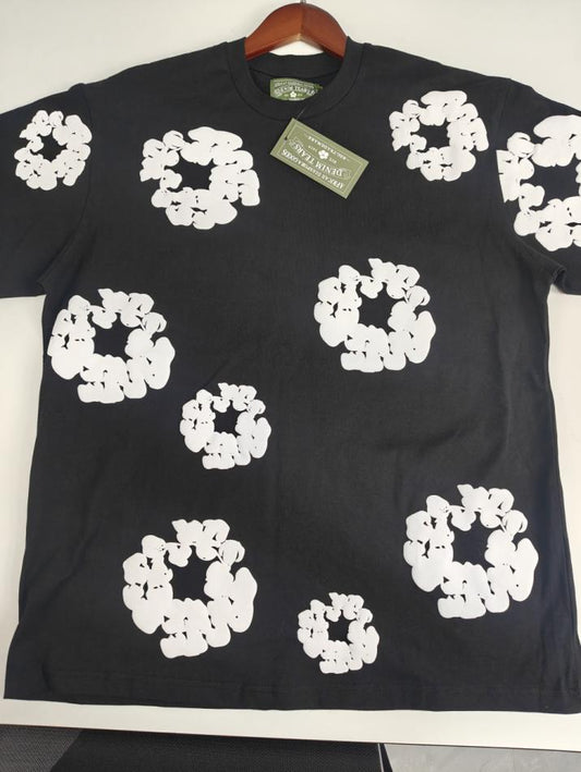 Denim Tears T-Shirts/ T-Shirts Rhinestone