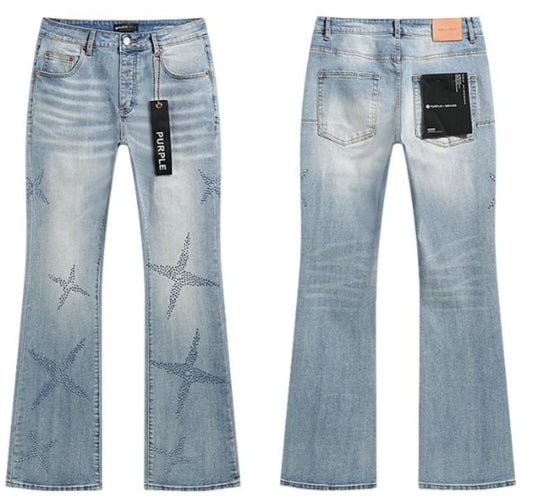 Purple Female Jeans