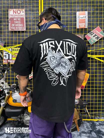 Mexican Chicano Curated T Shirt Fashion Tide Short Sleeve Vintage Street Style Adults Kids Clothing 100%Cotton Streetwears Tees